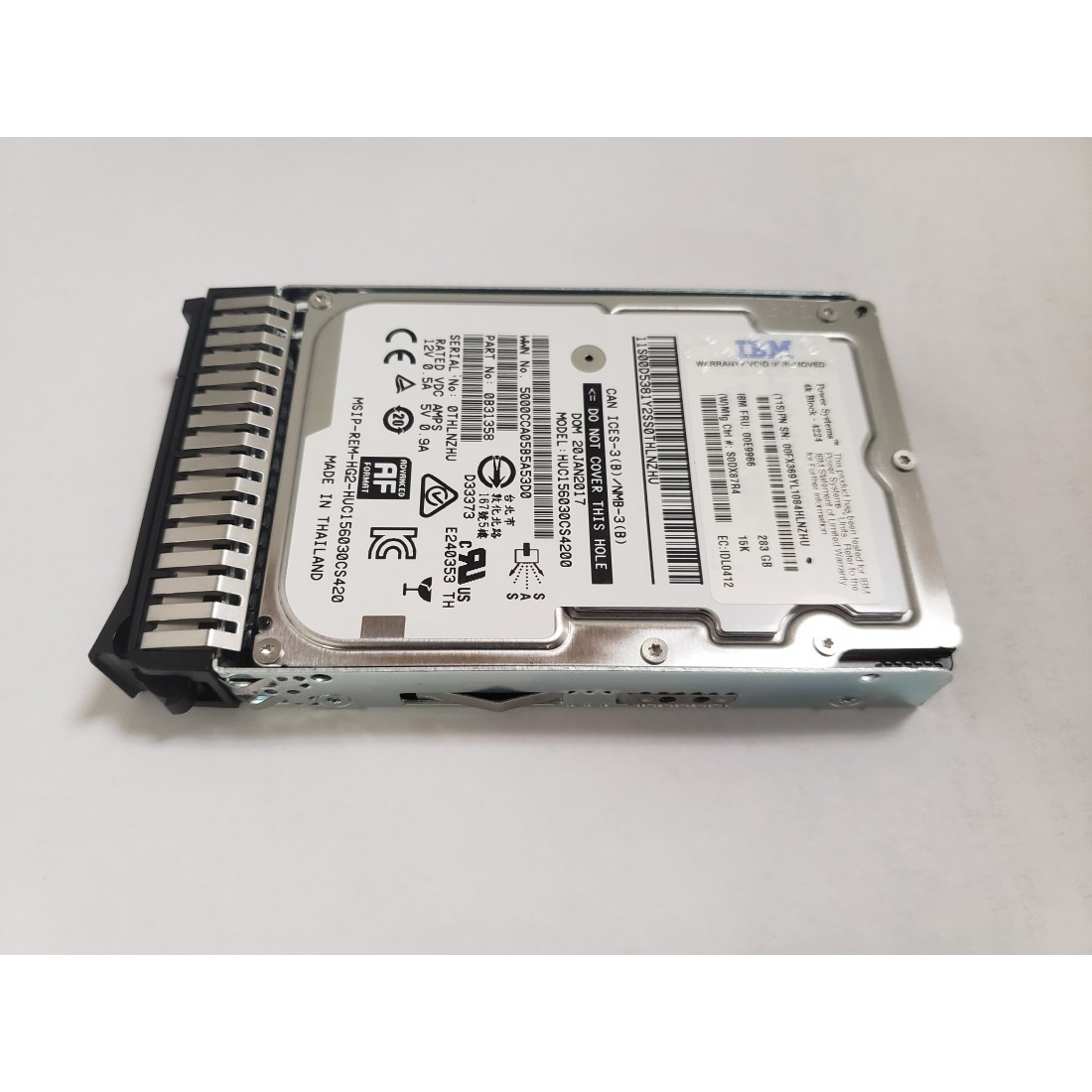 IBM 81y3812-sub IBM 300?GB 15?K SAS 6?G 2.5?SFF HSハードドライブ???-- Sub --- 81y3812 ESFB IBM iSeries 300GB 15K RPM SAS SFF-3 4K Block - 4224